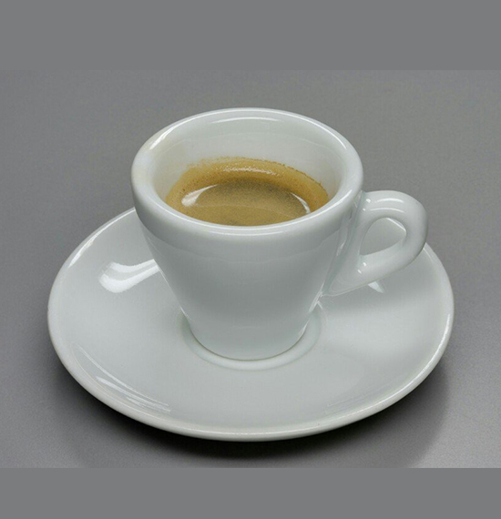 cups of espresso coffee